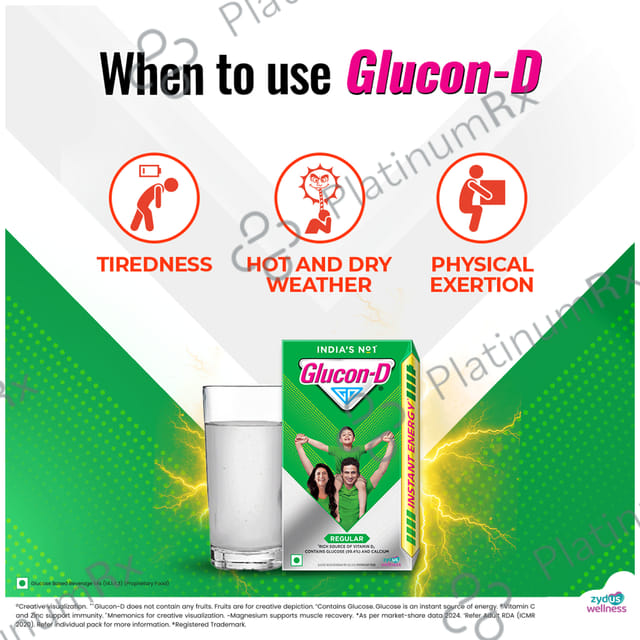 Glucon D with Glucose Flavour Regular 1kg