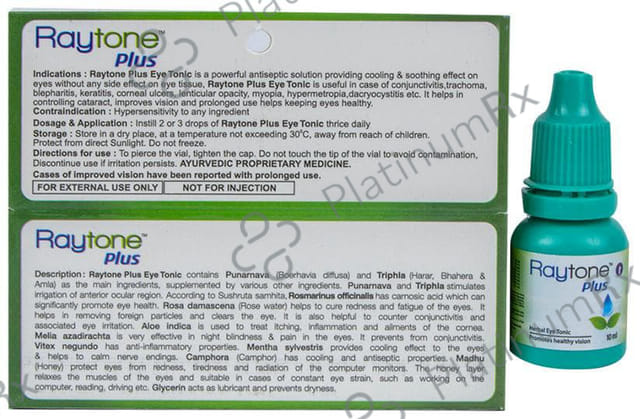 Raytone Plus Herbal Eye Tonic