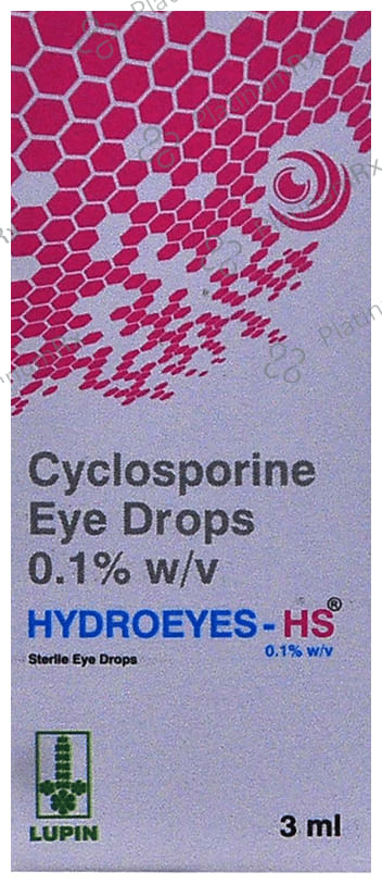 Hydroeyes HS 0.1% Eye Drop 3ml