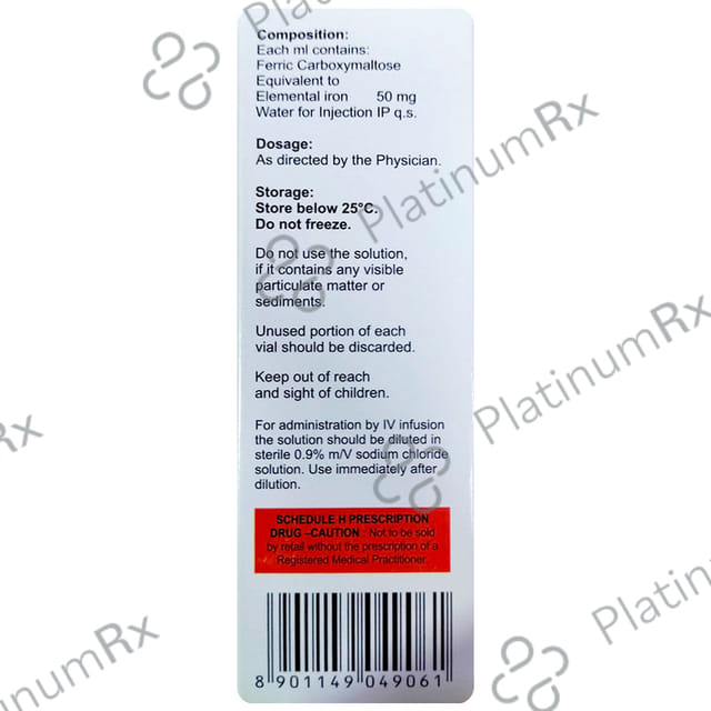Redshot Fcm 500mg Injection 10ml
