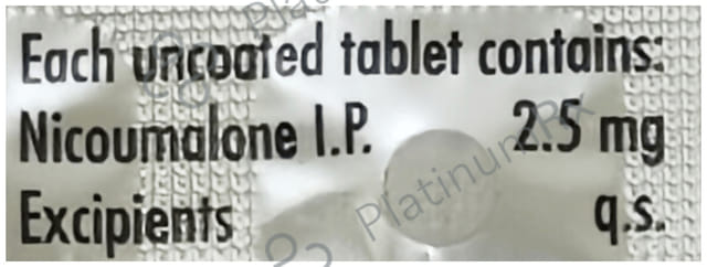 Acitrom 2.5mg Tablet 30s