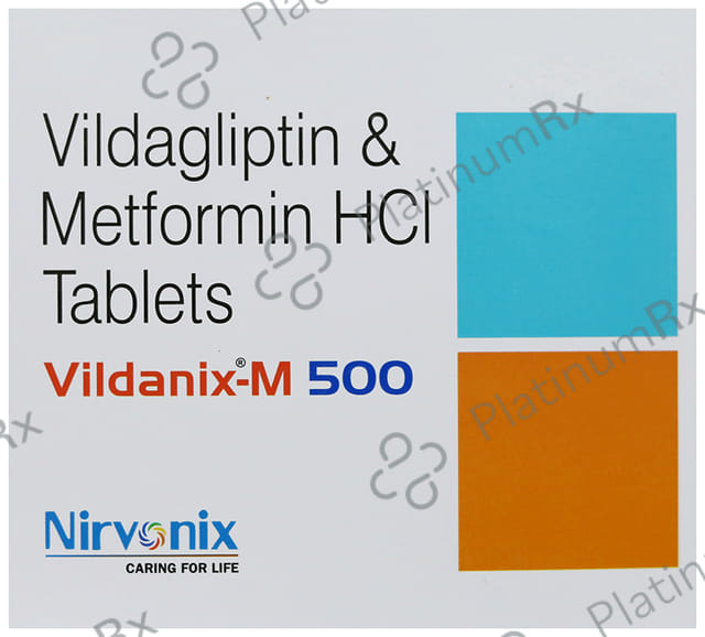 Vildanix-M 500 Tablet