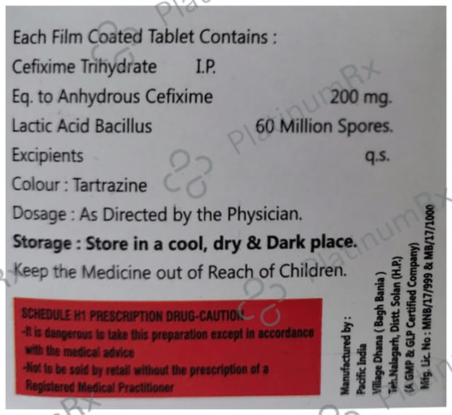 Apocef 200 LB Tablet
