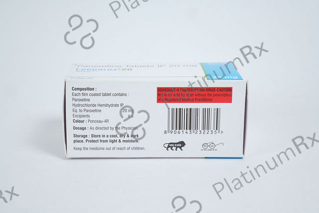 Leeparox 20mg Tablet 10s