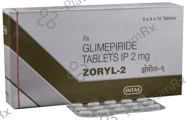Zoryl 2mg Tablet 15s