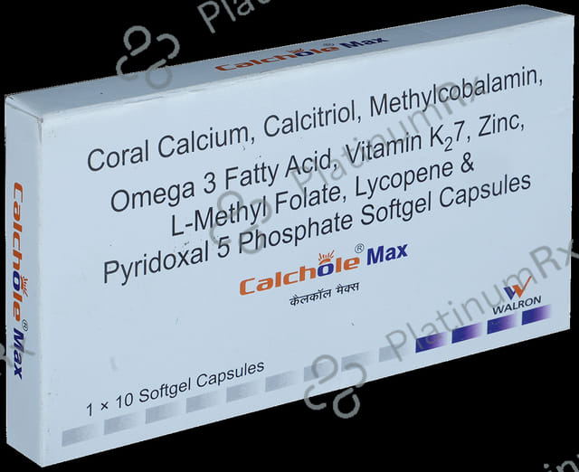 Calchole Max Soft Gelatin Capsule 10s