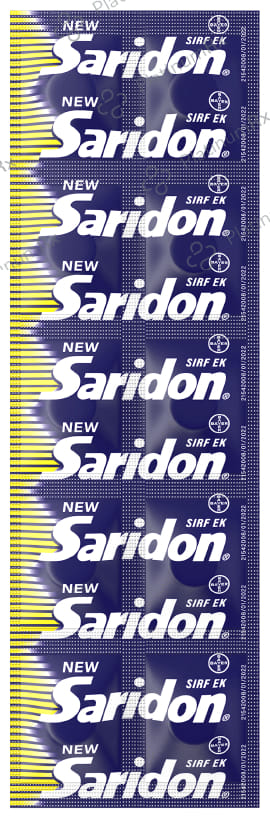 Saridon (New) 50/500mg Tablet 10s