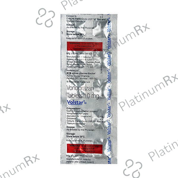Volstar 10mg Tablet 10s