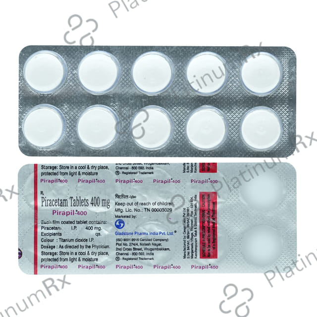 Pirapil 400mg Tablet 10s