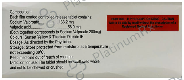 Valeptol CR 200mg Tablet 10s