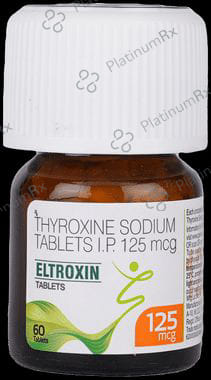 Eltroxin 125mcg Tablet 60s