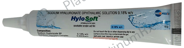 Hylosoft 0.18% Gel 10gm