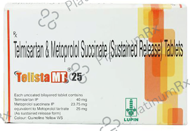 Telista MT 25/40mg Tablet SR 15s
