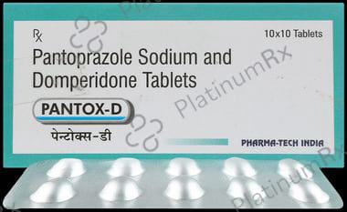 Pantox D 10/40mg Tablet 10s