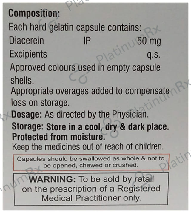 Hicerin 50mg Capsule 10s