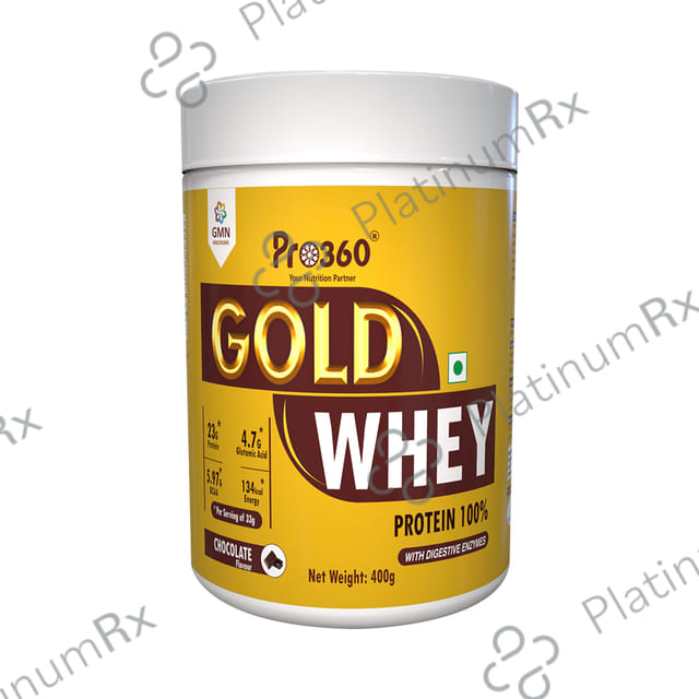 Pro360 Gold Whey Protein 100% Chocolate 400 gm