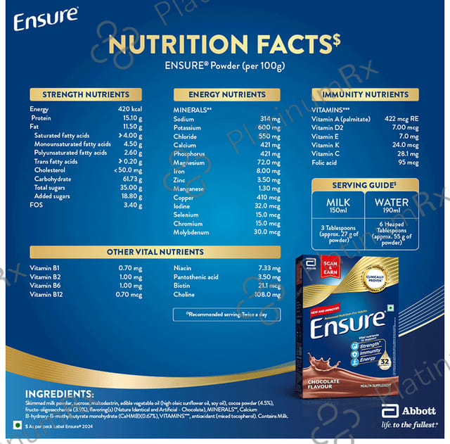 Ensure Chocolate Powder 950gm