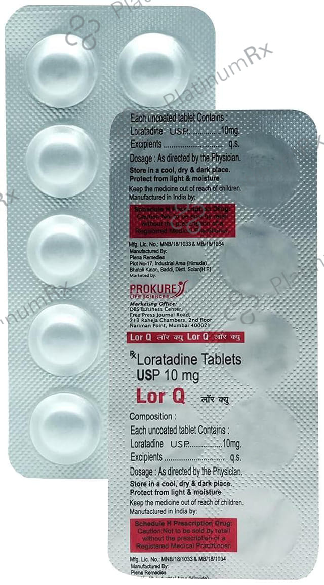 Lor Q 10mg Tablet 10s
