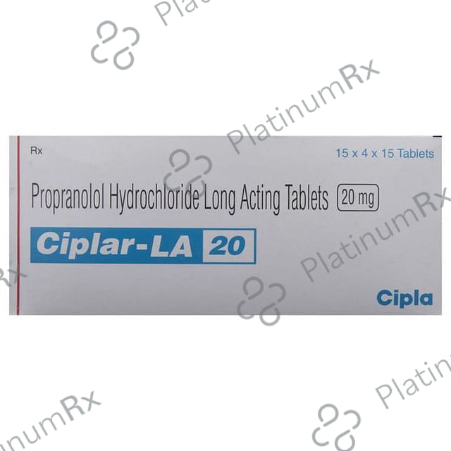 Ciplar LA 20mg Tablet 15s