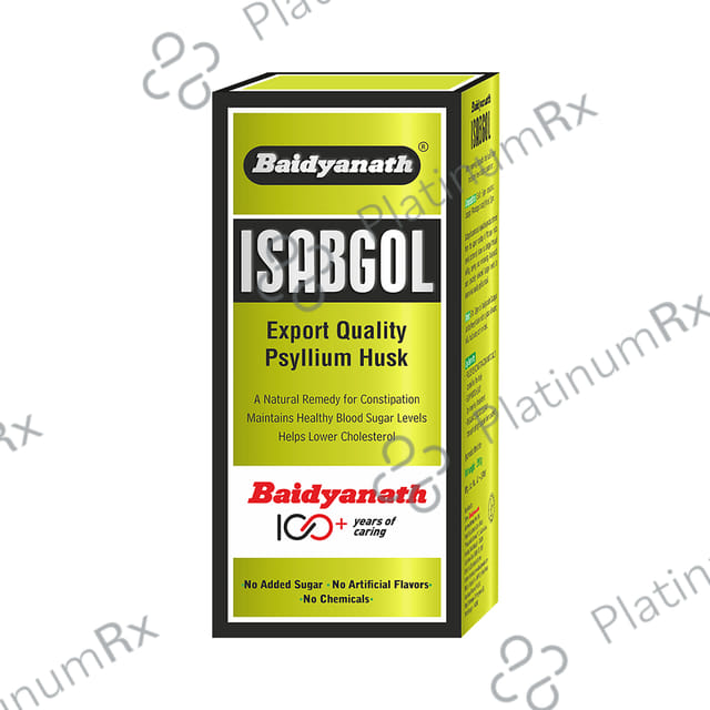 Baidyanath Vansaar Isabgol Psyllium Husk Powder - For Immunity & Constipation Relief 100 gm