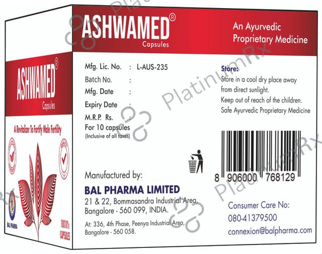 Ashwamed Capsule 10s