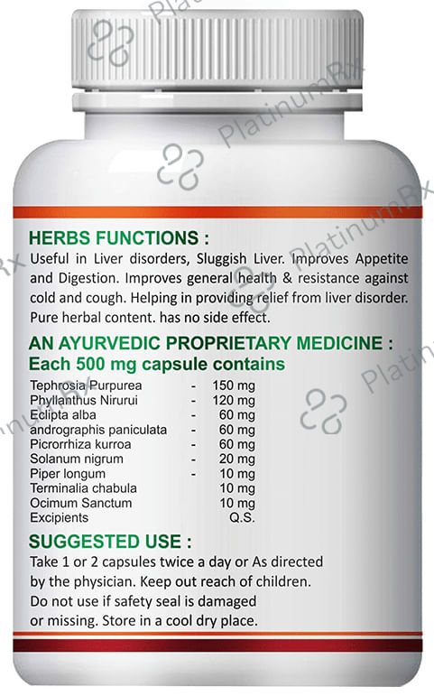 Fasczo Livermitra 500mg Capsule