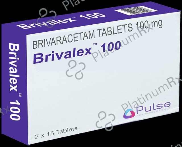 Brivalex 100mg Tablet 15s