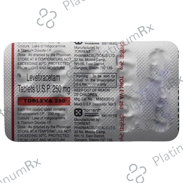 Torleva 250mg Tablet 10s