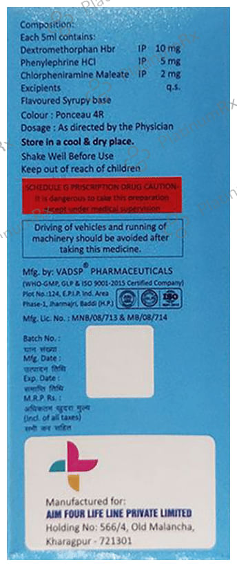 Aimfocof Syrup 100ml