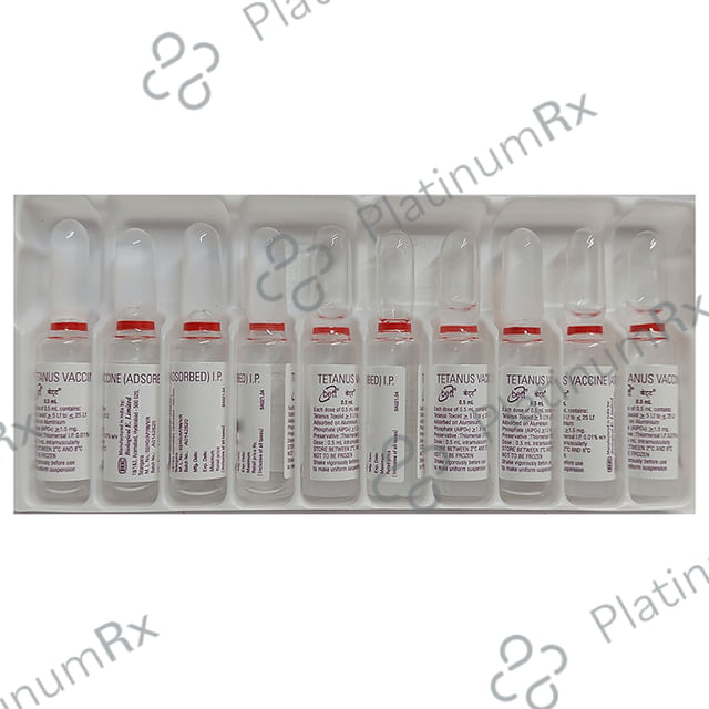 Bett Vaccine (Each 0.5ml) 10 Injection