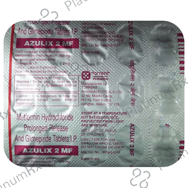 Azulix 2 MF 2/500mg Tablet 15s