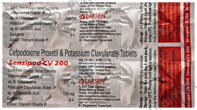 Sensipod-CV 200 Tablet