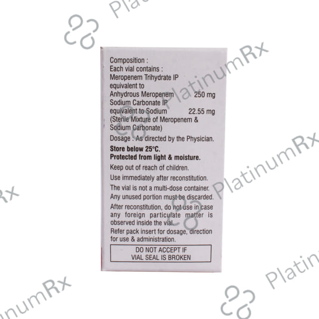 Merotec 250mg Injection