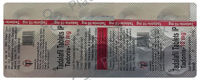 Tadonis 10mg Tablet 10s