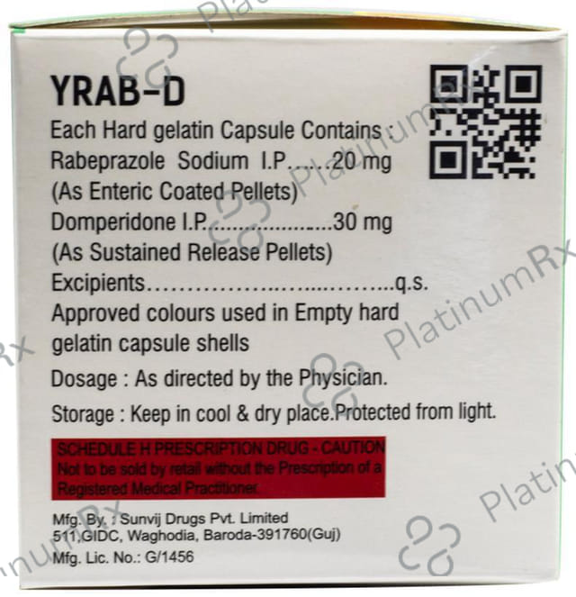 Yrab-D 30mg/20mg Capsule SR