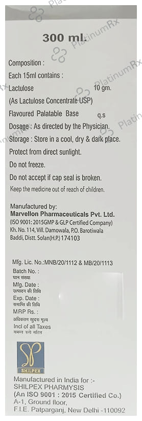 Luxatin 10000mg Sugar Free Syrup 300ml