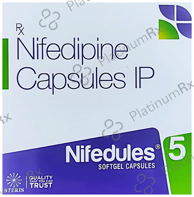 Nifedules 5mg Capsule 10s