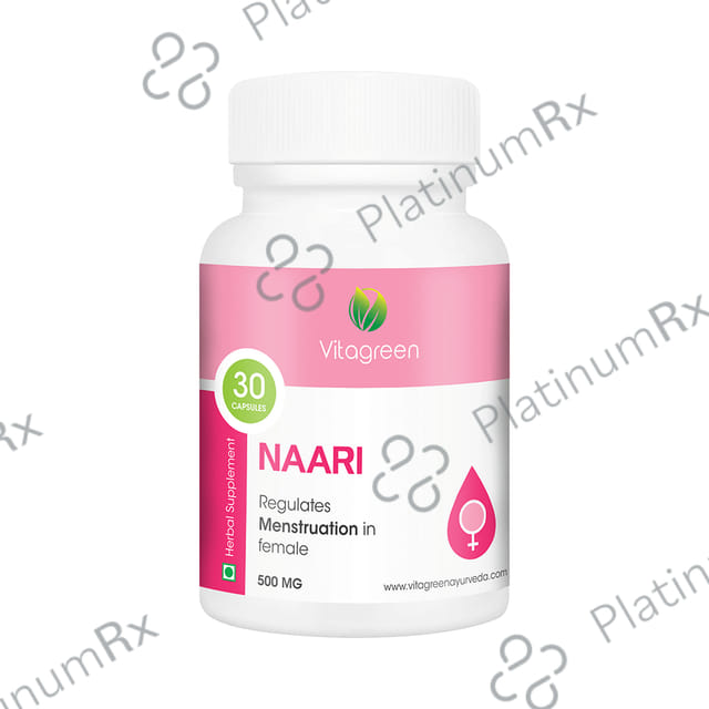 Vitagreen Naari 500mg Capsule