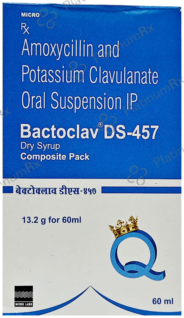 Bactoclav DS 457mg Dry Syrup 60ml
