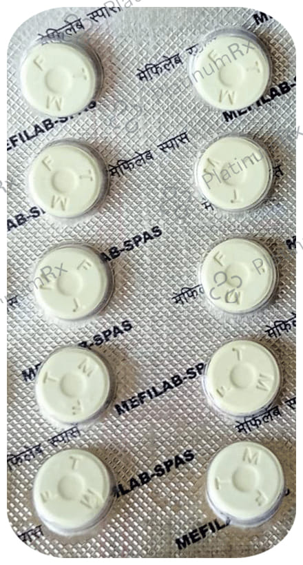 Mefilab Spas 10mg/250mg Tablet
