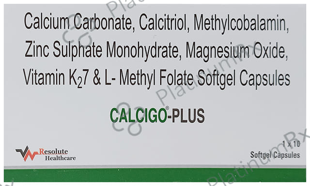 Calcigo Plus Softgel Capsule 10s