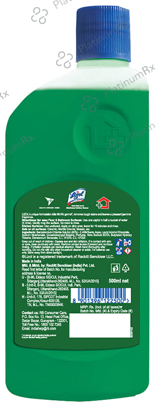 Lizol Disinfectant Surface Cleaner Jasmine 500 ml