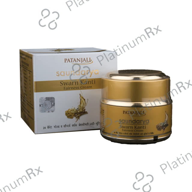 Patanjali Ayurveda Saundarya Swarn Kanti Fairness Cream
