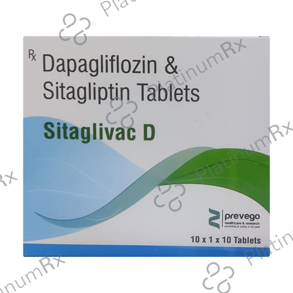 Sitaglivac D 10/50mg Tablet 10s