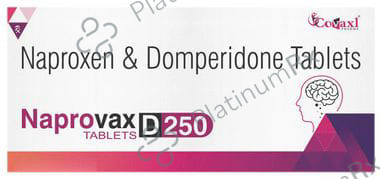 Naprovax D 250/10mg Tablet 10s
