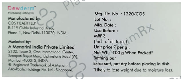 Dewderm Soap 100gm