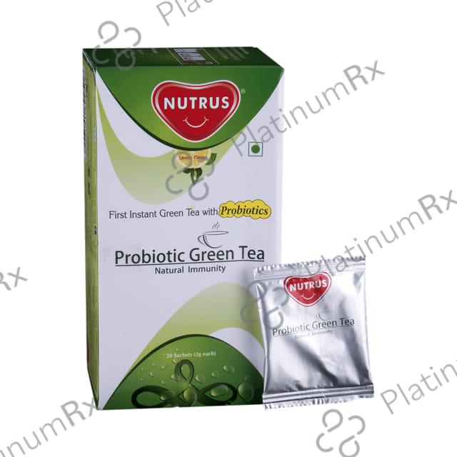 Nutrus Probiotics Green Tea (2gm Each)