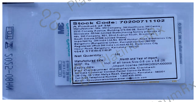 3M Steri-Strip Reinforced Skin Closures R1542