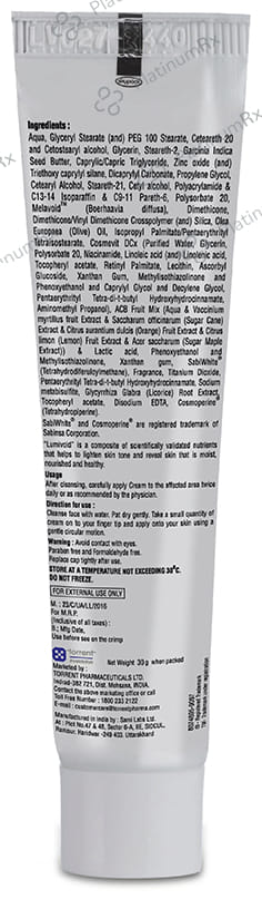 Lumivoid Depigmenting Cream 30gm