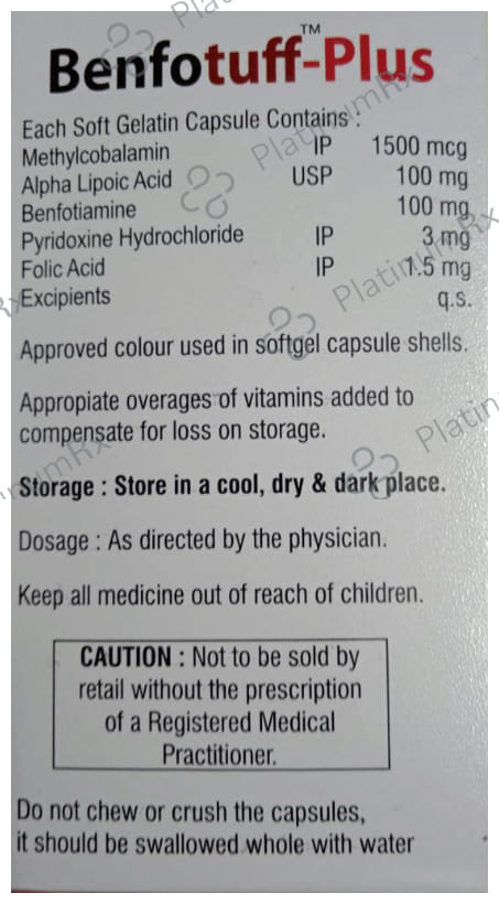 Benfotuff-Plus Softgel Capsule